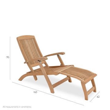 Burnham Steamer Chair by Indian Ocean - view 4