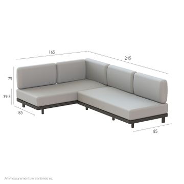 Alura Lounge Sofa Set One by Indian Ocean - view 8
