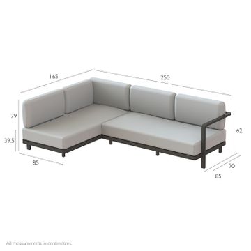 Alura Lounge Sofa Set Two by Indian Ocean - view 9