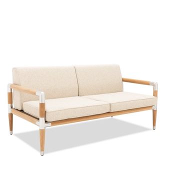 Marina Teak 2 Seat Sofa by Indian Ocean - view 2