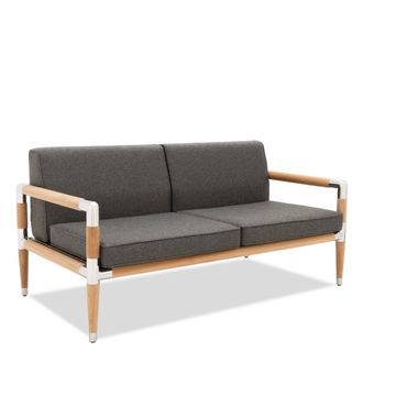 Marina Teak 2 Seat Sofa by Indian Ocean - view 7