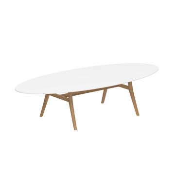 Zidiz Oval Ceramic Table by Indian Ocean - view 4