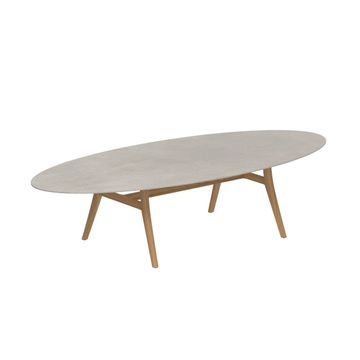 Zidiz Oval Ceramic Table by Indian Ocean - view 2