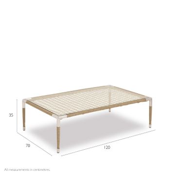 Marina 120cm Coffee Table by Indian Ocean - view 9