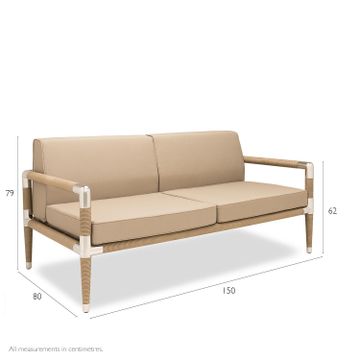 Marina Two Seat Sofa by Indian Ocean - view 9