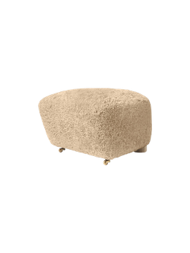 The Tired Man Ottoman, Sheepskin by Audo Copenhagen - view 7