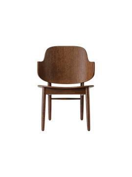 The Penguin Wooden Lounge Chair by Audo Copenhagen - view 6