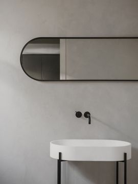 Norm Wall Mirror, Oval by Audo Copenhagen - view 3
