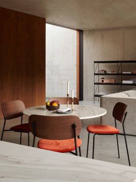 Co Dining Chair, Black steel, Veneer by Audo Copenhagen - view 9