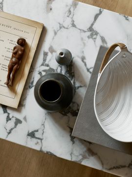 Androgyne Lounge Table, Stone/Marble by Audo Copenhagen - view 6