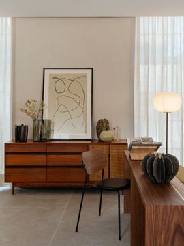 Co Dining Chair, Black steel, Veneer by Audo Copenhagen - view 8