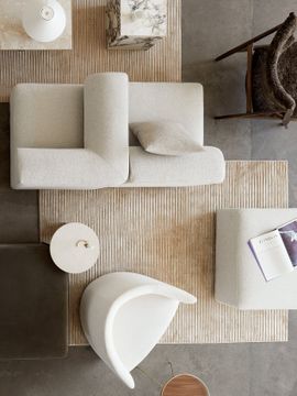 Eave Modular Sofa, 86, Open Section by Audo Copenhagen - view 4