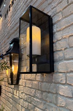 Bellefeu vitrine outdoor wall by Authentage Lighting - view 3