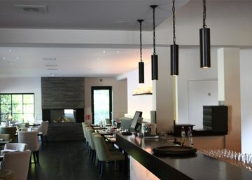 Tubelum on round base suspension by Authentage Lighting - view 6
