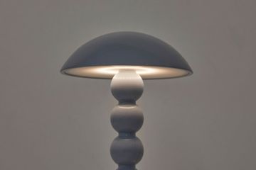 Bobbin Led Lamp Pale Denim Lacquer by Jardan - view 4