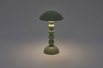 Bobbin Led Lamp Sage Lacquer by Jardan - view 3