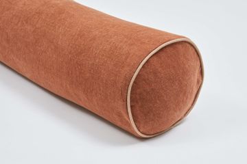 Duke Pipe Bolster Cushion Cinnamon by Jardan - view 2