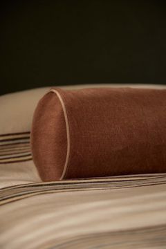 Duke Pipe Bolster Cushion Cinnamon by Jardan - view 4