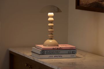 Bobbin Led Lamp Oat Lacquer by Jardan - view 2