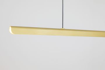Louey Pendant Small Brass by Jardan - view 2