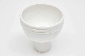 Piped Vessel Mini White Gloss by Jardan - view 4