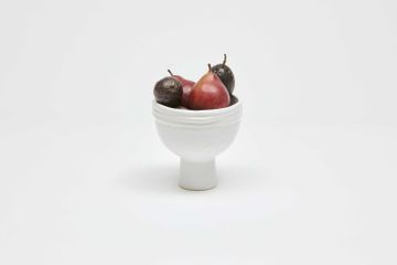 Piped Vessel Mini White Gloss by Jardan - view 2