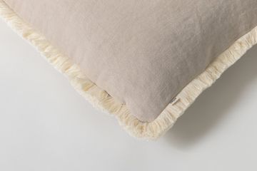 Duke Fringe Cushion Dove by Jardan - view 2