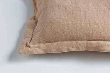 Duke Square Cushion Apricot by Jardan - view 2