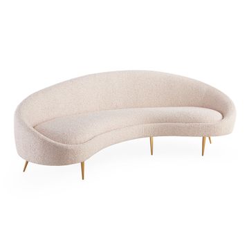 Ether 94" Curved Sofa by Jonathan Adler - view 3