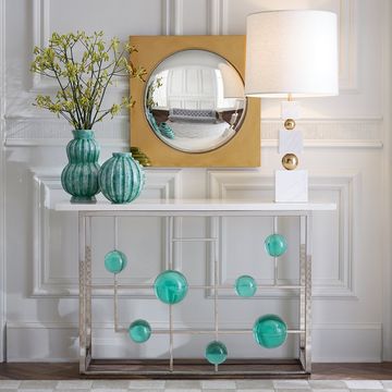 Globo Fretwork Console by Jonathan Adler - view 2