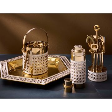 Basketweave Barware Set by Jonathan Adler - view 2