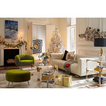 Lips Embellished Throw by Jonathan Adler - view 3