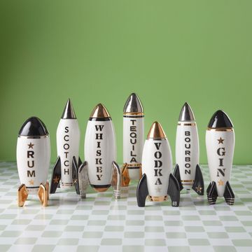 Rocket Tequila Decanter by Jonathan Adler - view 4