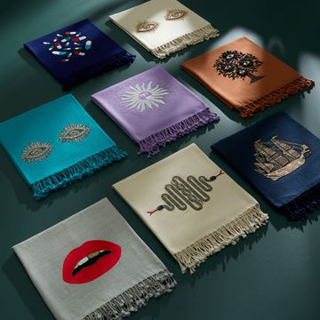 Snake Embellished Throw by Jonathan Adler - view 3