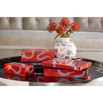 Botanist Round Butterfly Vase by Jonathan Adler - view 3