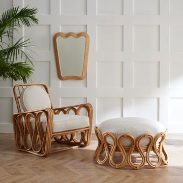 Riviera Ripple Mirror by Jonathan Adler - view 2