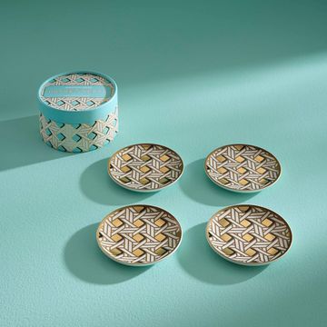 Basketweave Coasters by Jonathan Adler - view 2