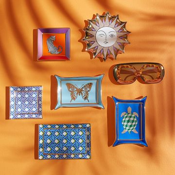 Basketweave Square Tray by Jonathan Adler - view 7