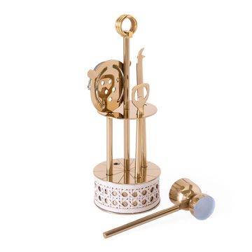 Basketweave Barware Set by Jonathan Adler - view 6