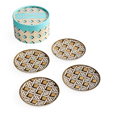 Basketweave Coasters by Jonathan Adler - view 4