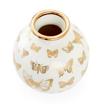 Botanist Round Butterfly Vase by Jonathan Adler - view 8