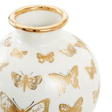 Botanist Round Butterfly Vase by Jonathan Adler - view 9