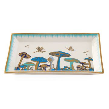 Botanist Mushroom Rectangle Tray by Jonathan Adler - view 3