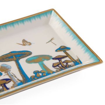 Botanist Mushroom Rectangle Tray by Jonathan Adler - view 5