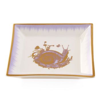 Botanist Snail Square Tray by Jonathan Adler - view 3