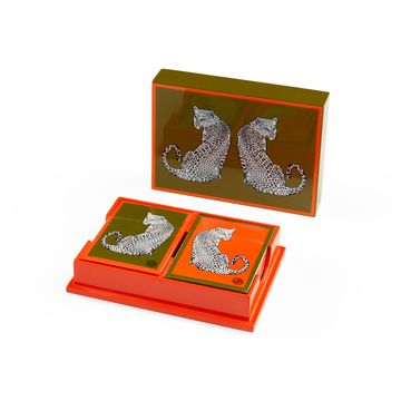 Leopard Lacquer Card Set by Jonathan Adler - view 6