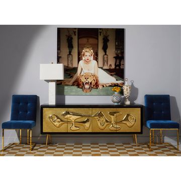 Slim Aarons “Beauty and The Beast” Photograph by Jonathan Adler - view 2