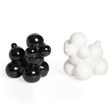Poodle Salt & Pepper Set by Jonathan Adler - view 3