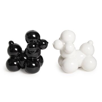 Poodle Salt & Pepper Set by Jonathan Adler - view 4