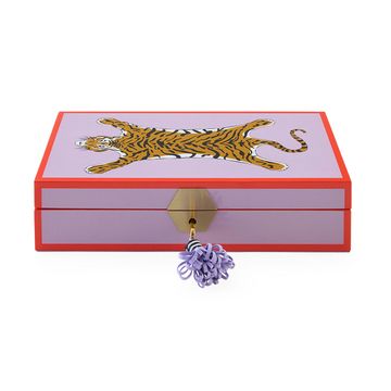 Tiger Lacquer Jewelry Box by Jonathan Adler - view 2